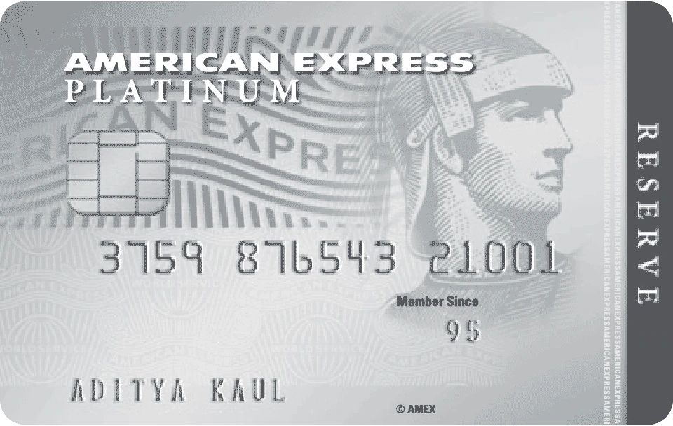 American Express Platinum Reserve Credit Card
