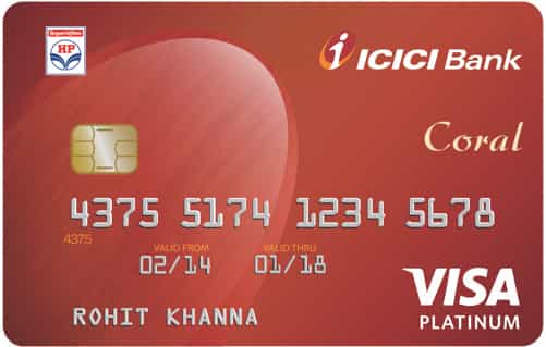 ICICI HPCL Coral Credit Card