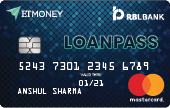RBL Bank ETMONEY LoanPass Credit Card