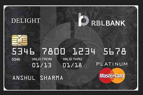 RBL Bank Platinum Delight Credit Card