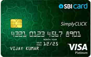 SBI SimplyCLICK Credit Card