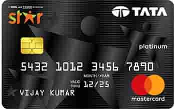 SBI TATA STAR Platinum Card