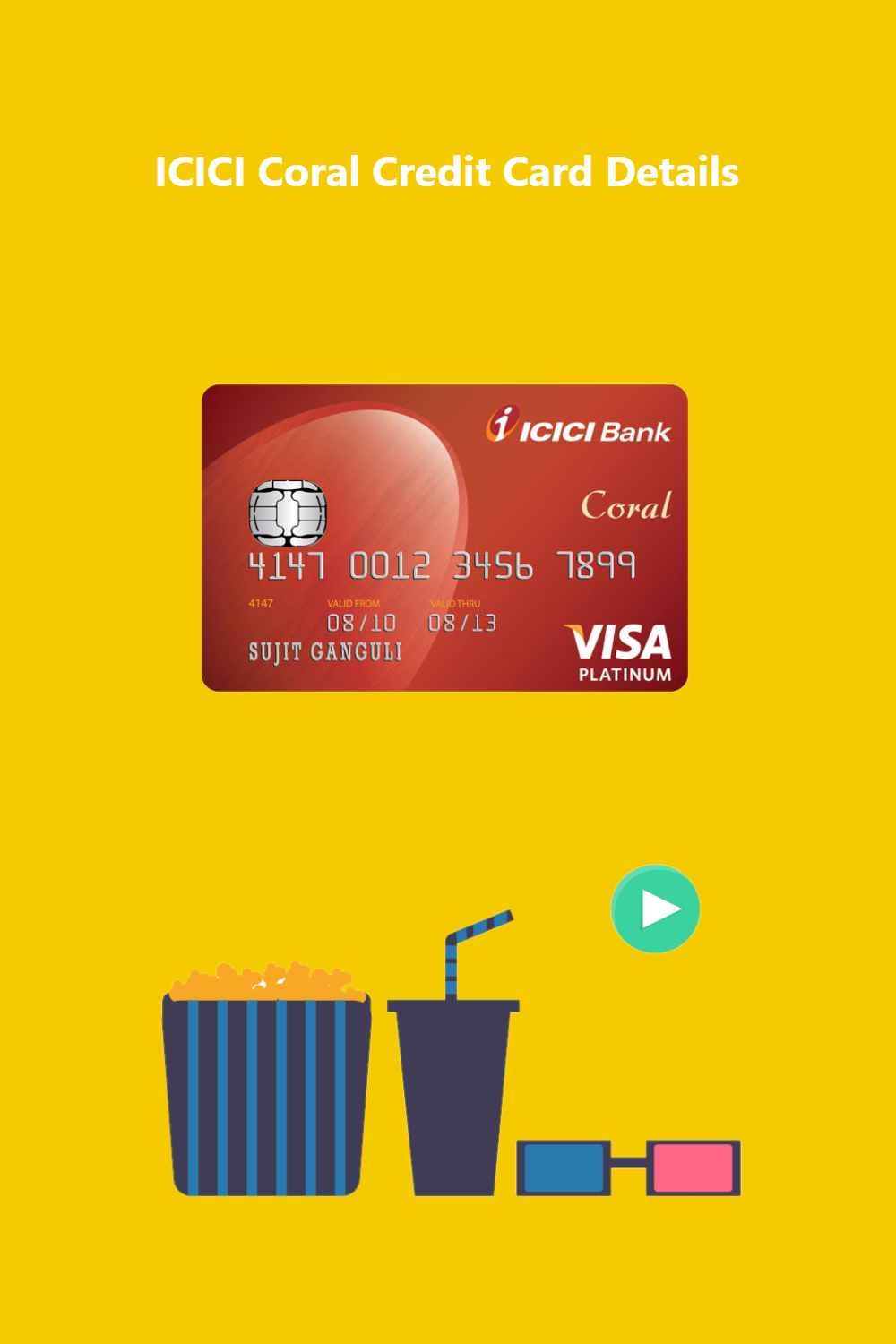 coral travel card icici